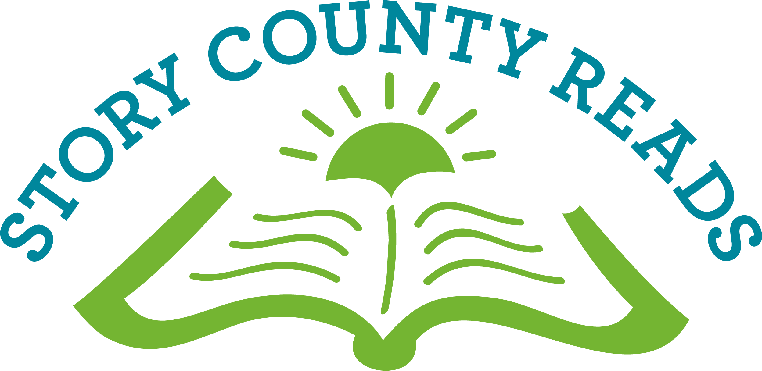 Story County Reads logo