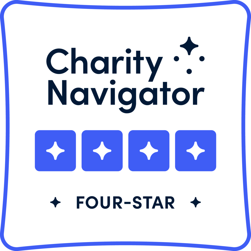 Four-star charity rating logo