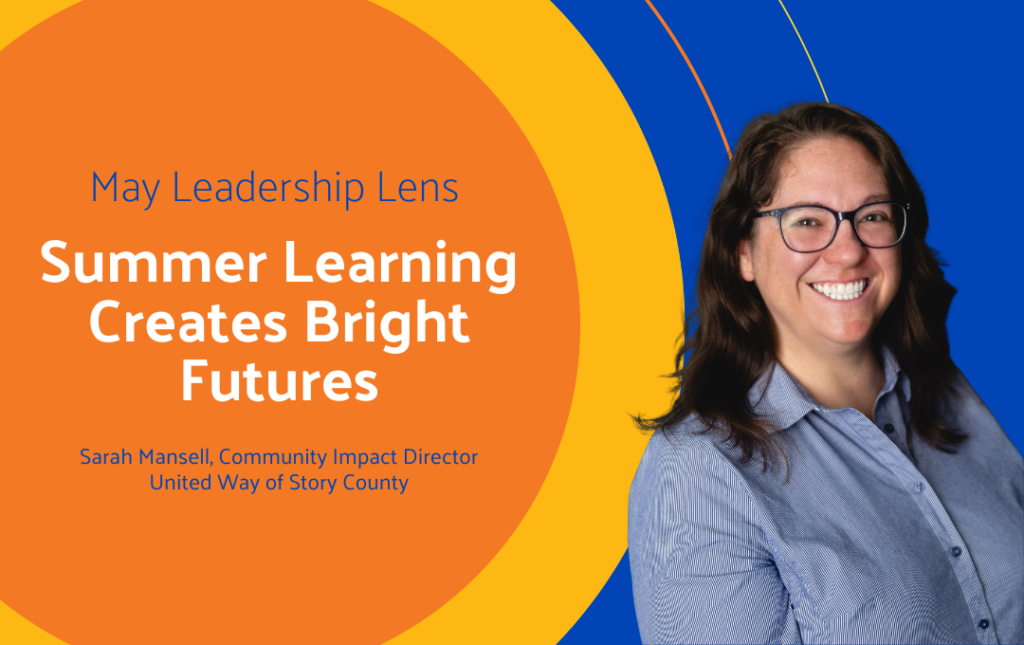 Woman promoting summer learning initiatives