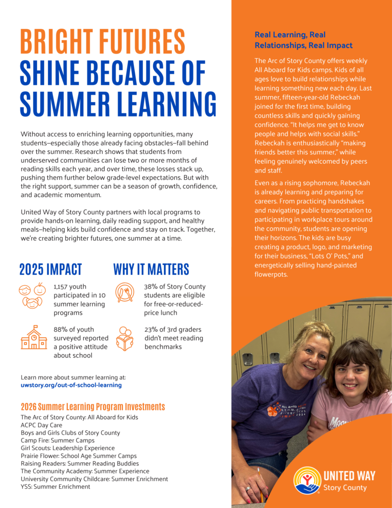 Summer learning program benefits children