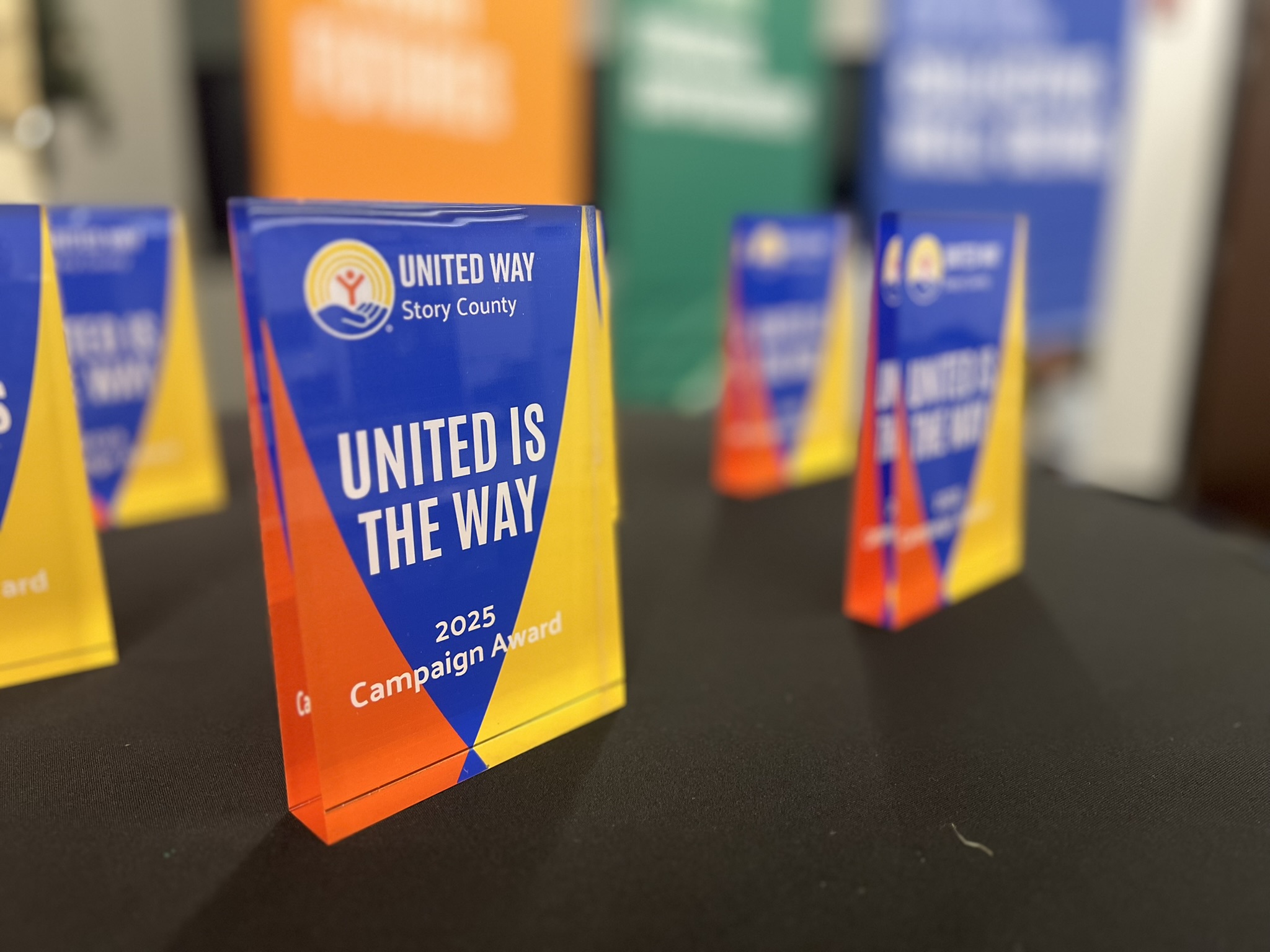 Awards for United Way campaign achievements