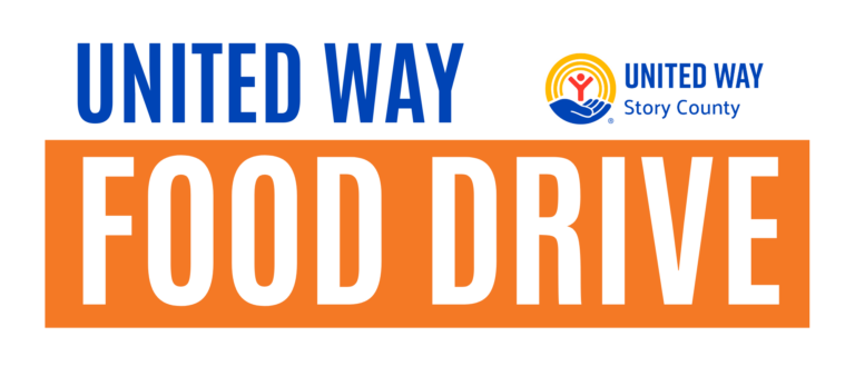 United Way Food Drive promotional logo