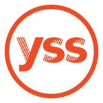 Orange circular logo with 'yss'